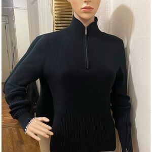 Aday Black Knit Top